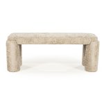 Bankje Omla Fluffy Taupe