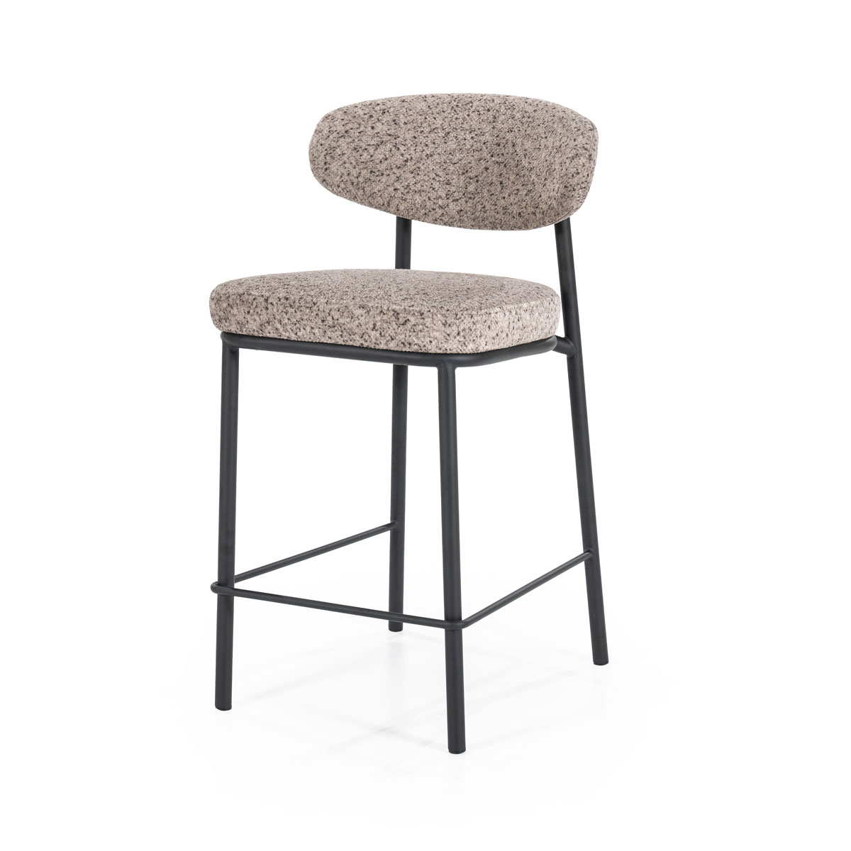 Barstoel Jari Taupe Zithoogte 67 cm