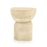 Bijzettafel Cobble Holz Naturel 37x30 cm