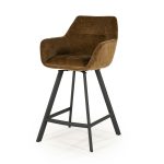 Draaibare Barkruk Bliss Mosterd Zithoogte 69 cm