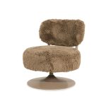 Draaifauteuil Furlo taupe
