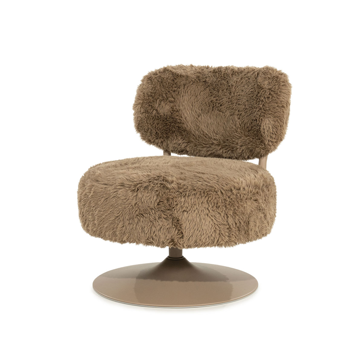 Draaifauteuil Furlo taupe
