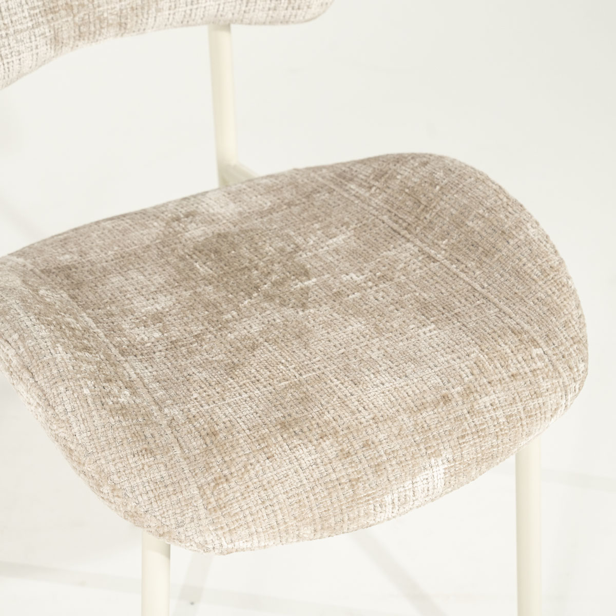 Eetkamerstoel Dare Chenille Taupe