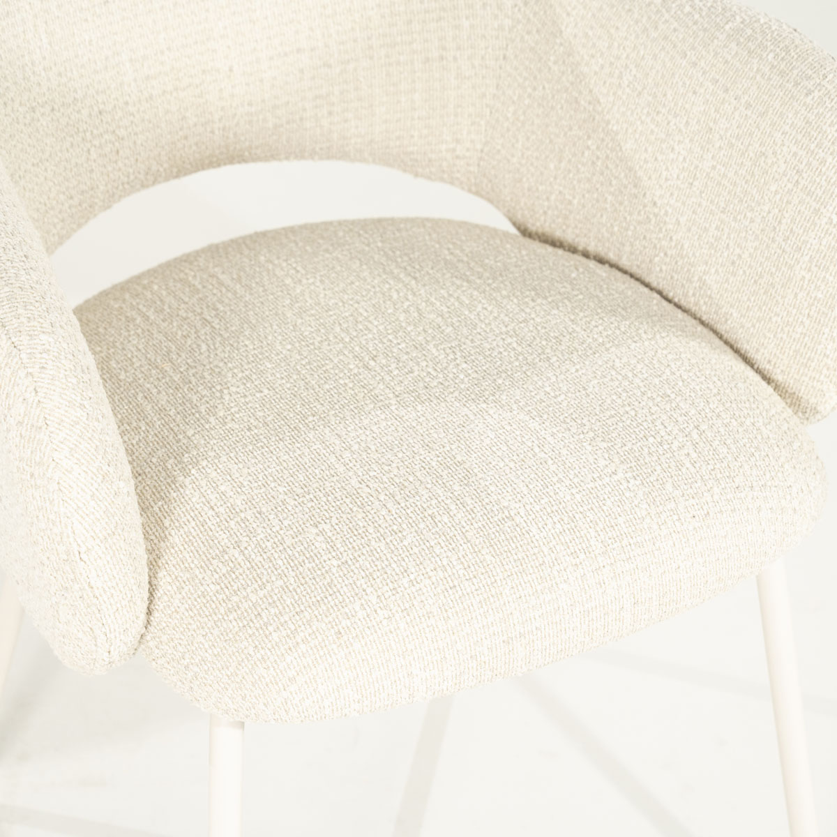 Eetkamerstoel met Arm Story Beige