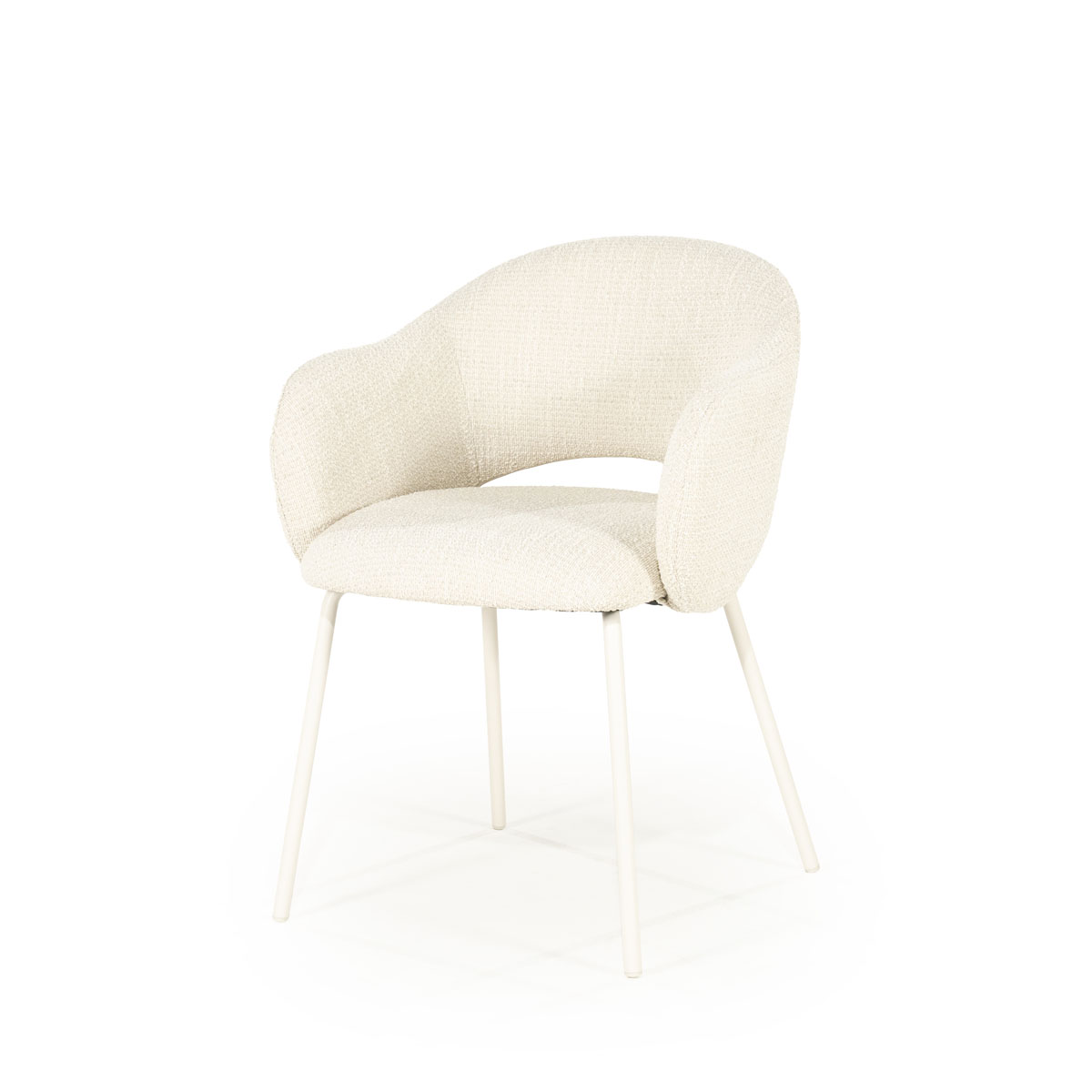 Eetkamerstoel met Arm Story Beige