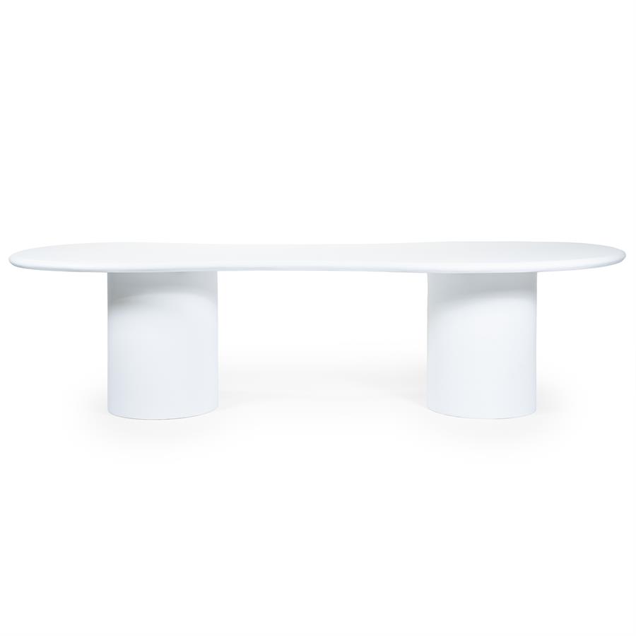Eetkamertafel Seki Organisch Wit