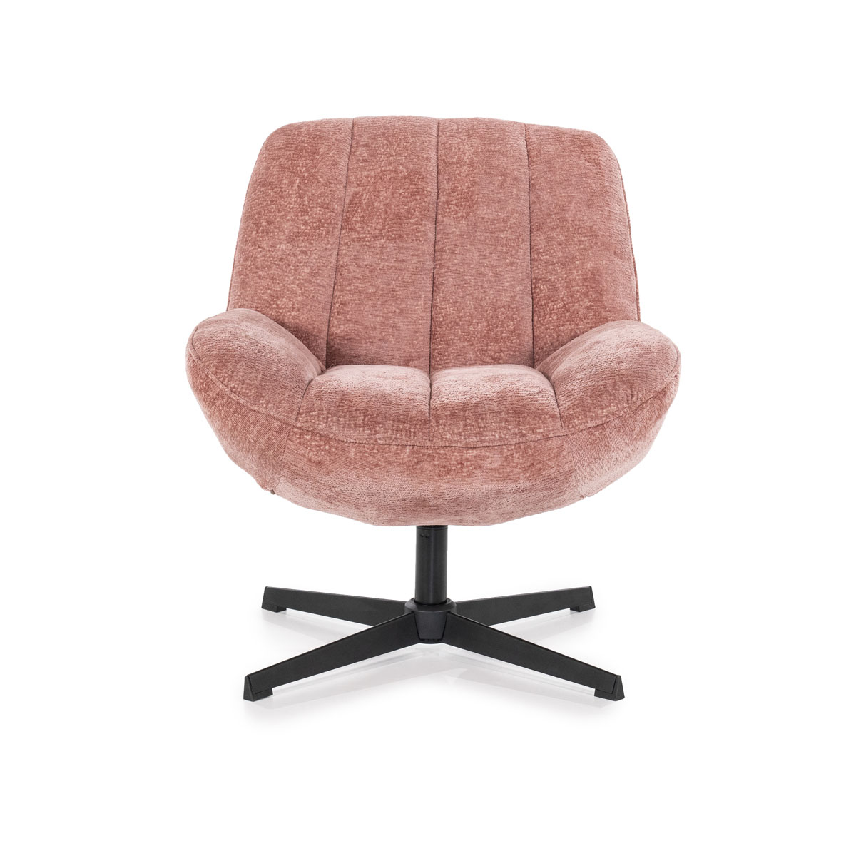 Fauteuil Derby – oud roze