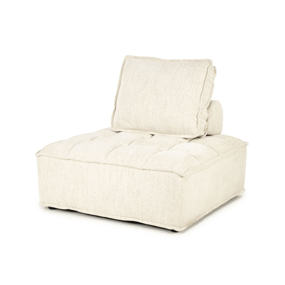 Fauteuil Hive Geweven Stof Beige
