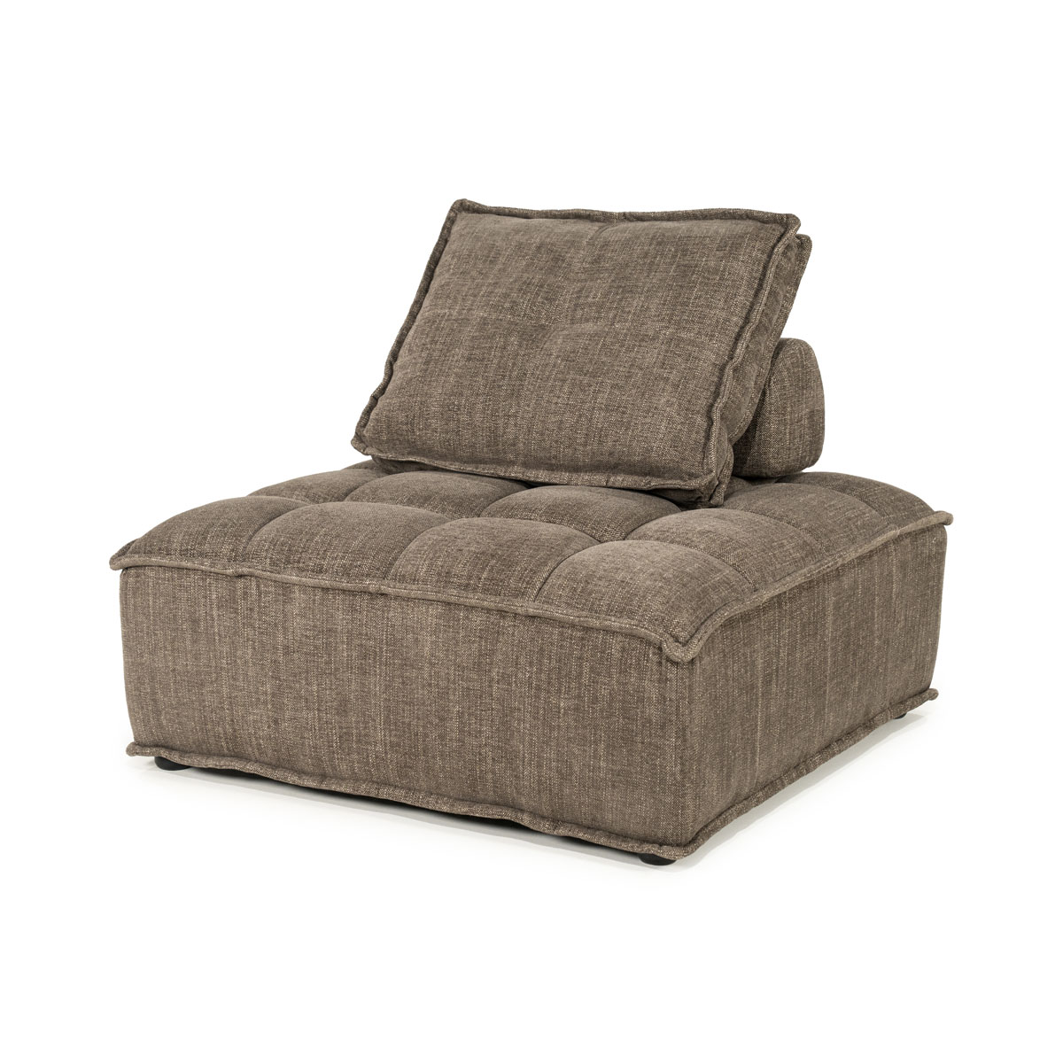 Fauteuil Hive Geweven Stof Bruin