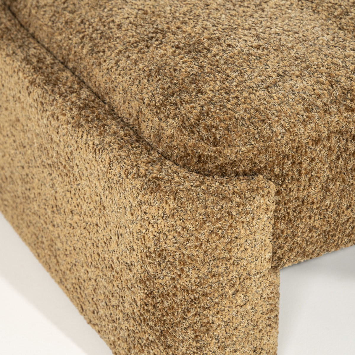 Fauteuil Omla Fluffy Mosterd