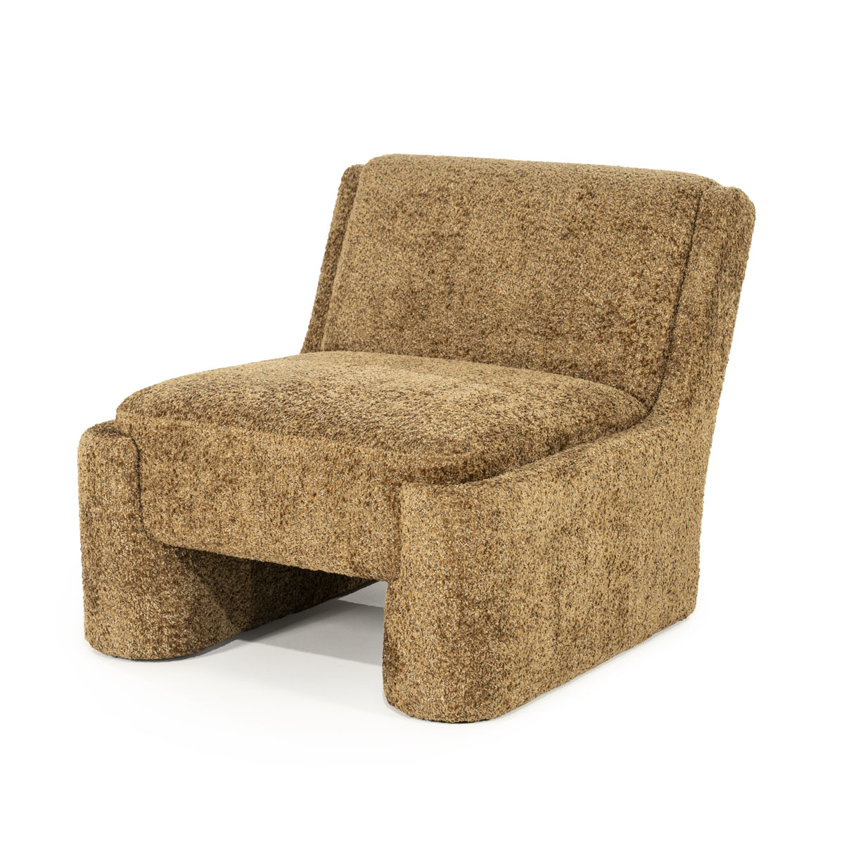 Fauteuil Omla Fluffy Mosterd