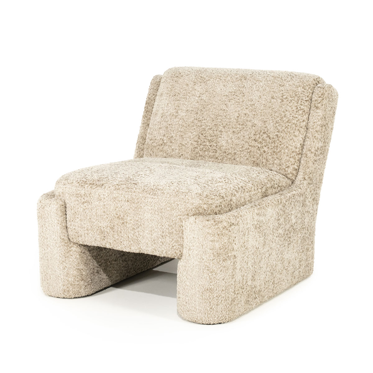 Fauteuil Omla Fluffy Taupe