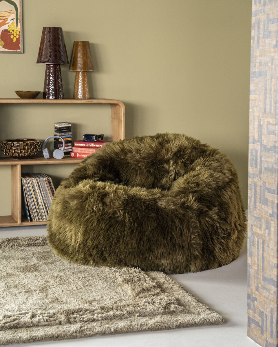 Fauteuil Snuzzle Fluffy Groen
