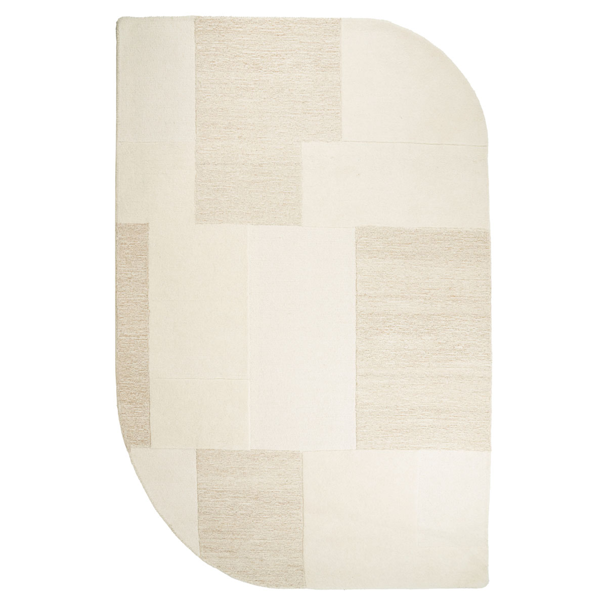 Karpet Contour Wol Creme 290×190 cm