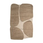 Organisch Vloerkleed Iwa Bruin 190x290 cm
