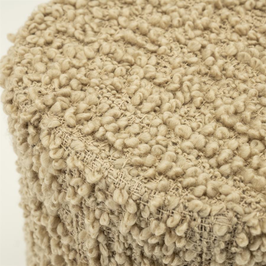 Poef Vista Groot Beige