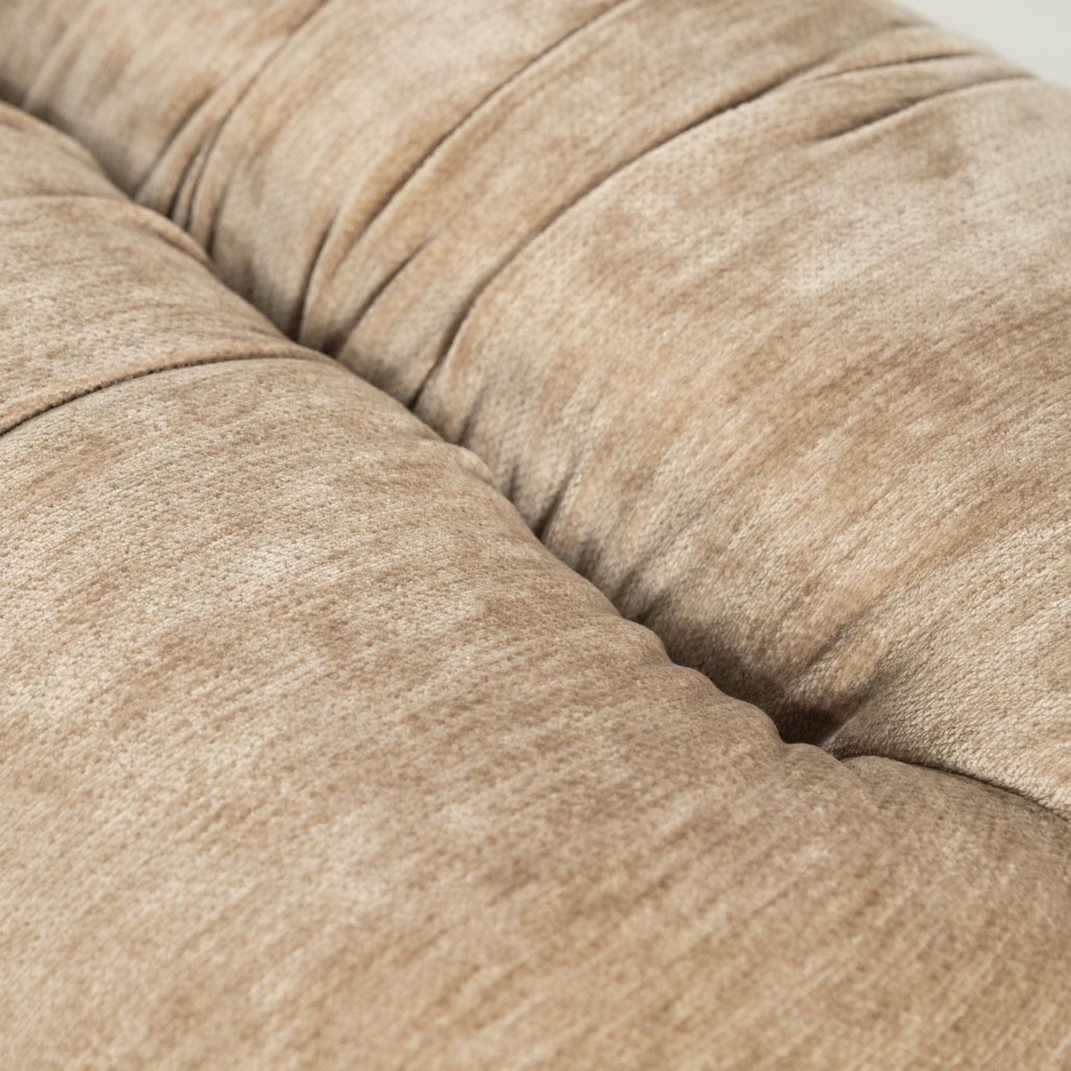 Rechthoekig Bankje Nook Chenille Beige 160 cm