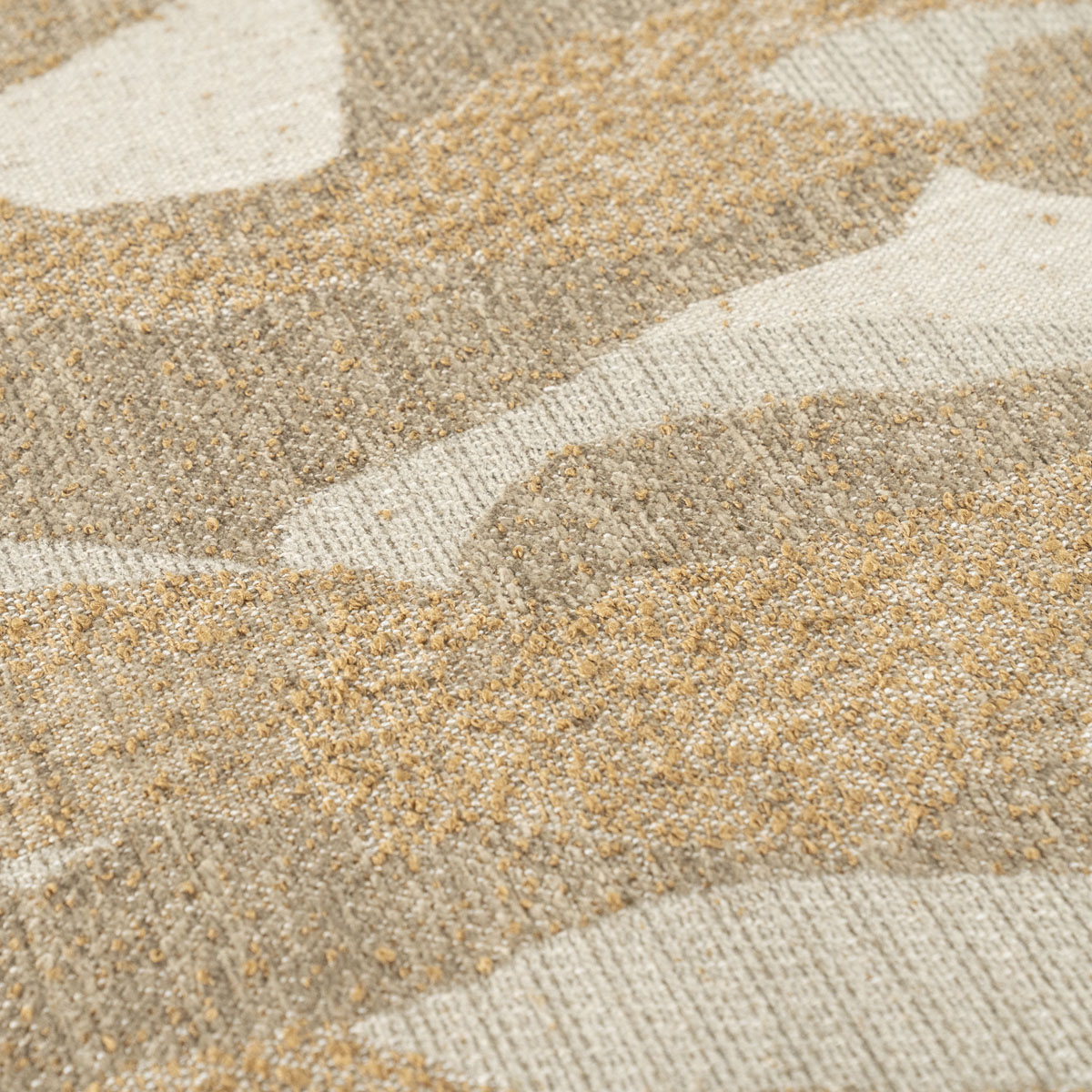 Rechthoekige Poef Rytm Taupe 121 cm
