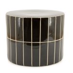 Ronde Bijzettafel TileTastic Bruin 42x42 cm