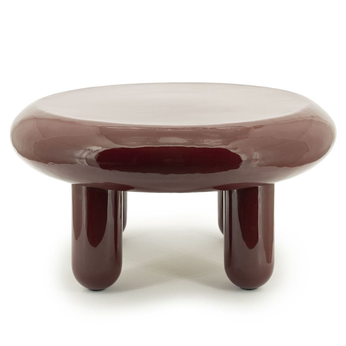 Salontafel Balloon Burgundy 70x70 cm