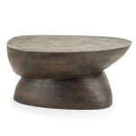 Salontafel Cobble Hout Bruin 75x59 cm
