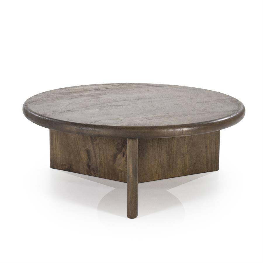Salontafel Leoti Bruin 80×80 cm