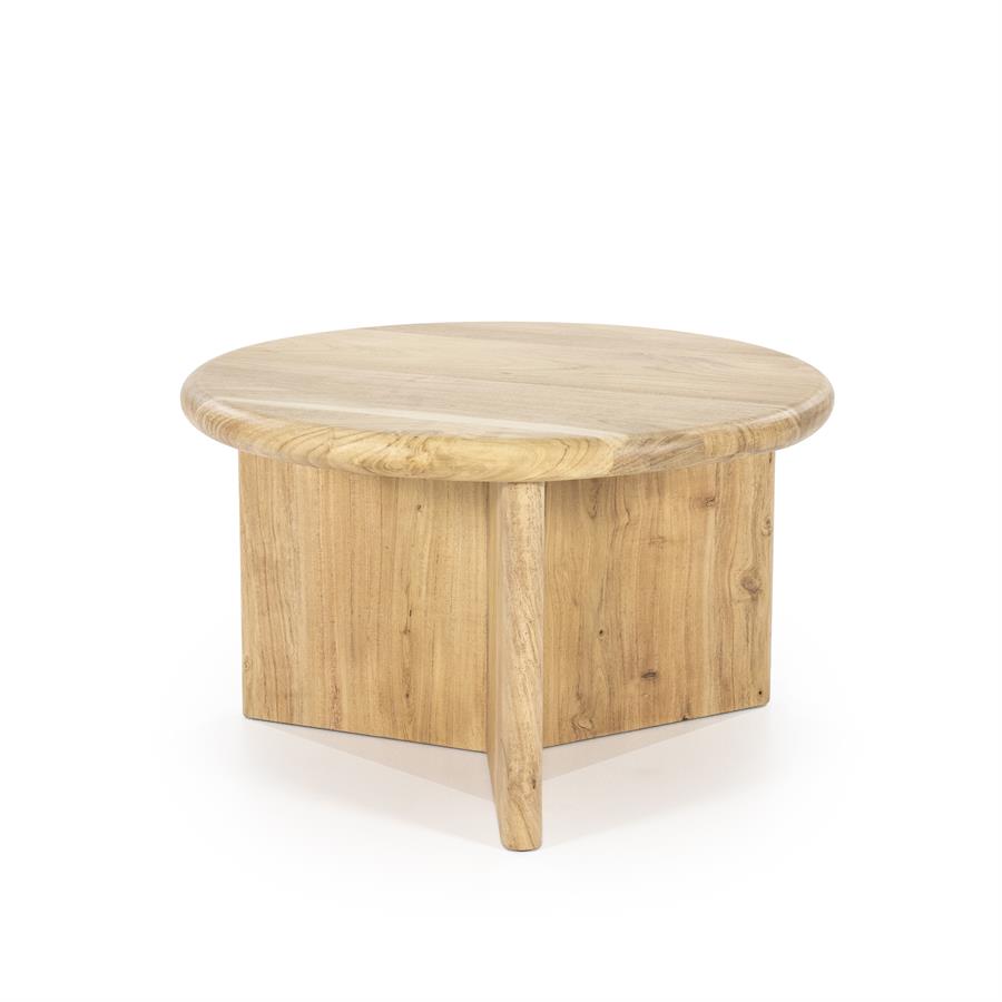 Salontafel Leoti Naturel 60×60 cm