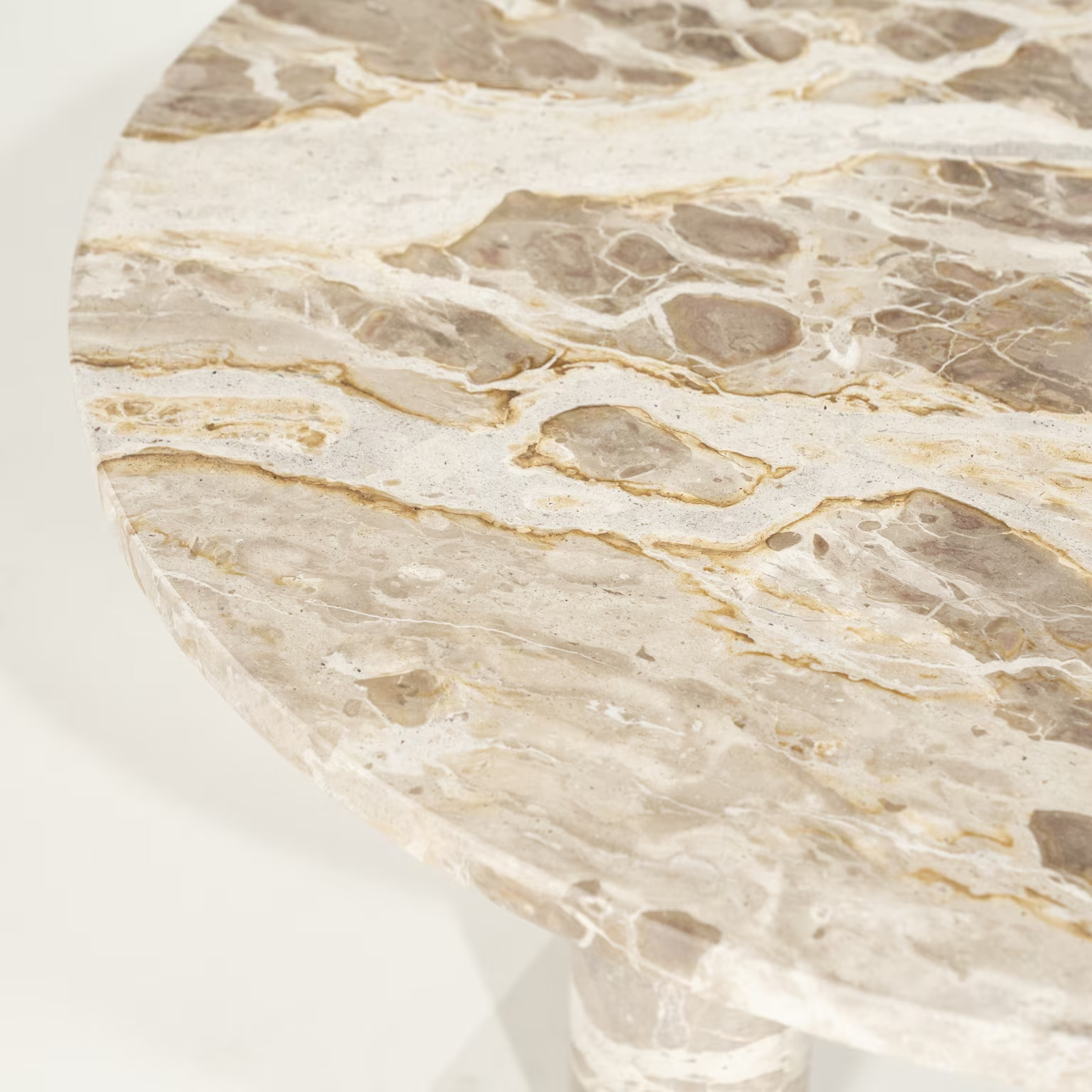 Salontafel Marmo Marmer Beige 70×70 cm
