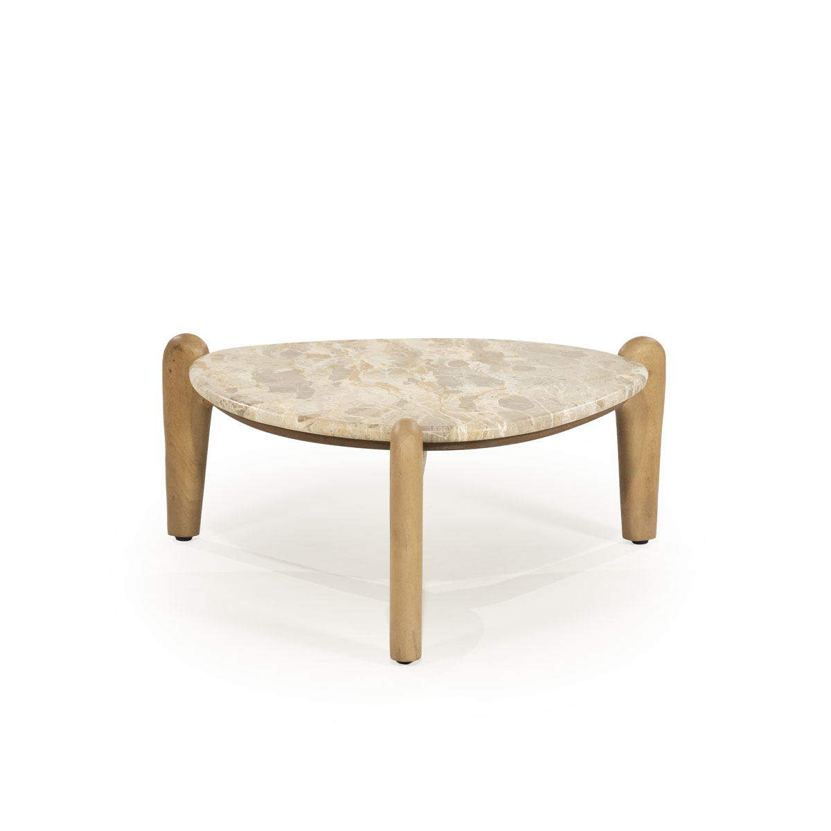 Salontafel Marnish Marmer Bruin 70×70 cm