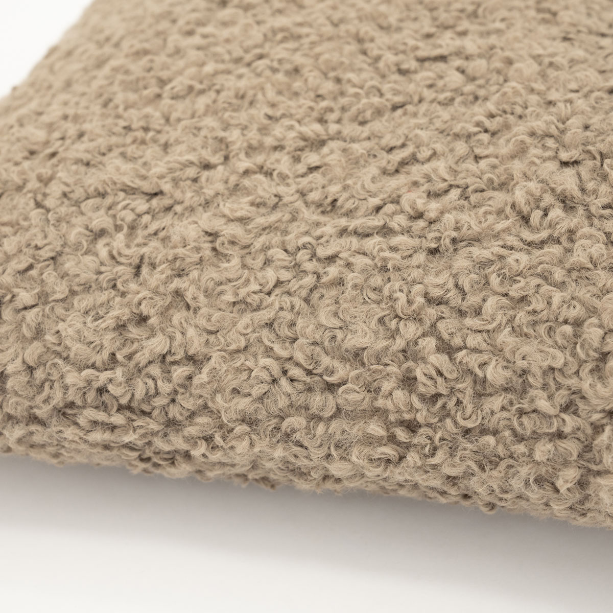 Sierkussen Teddy Taupe 45×45 cm