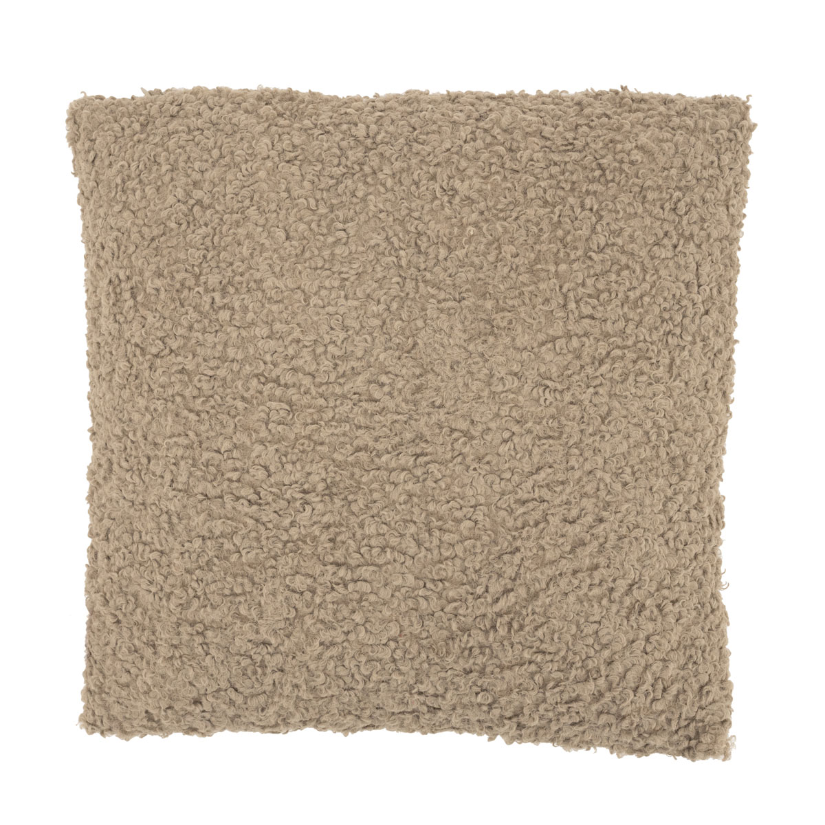 Sierkussen Teddy Taupe 45×45 cm