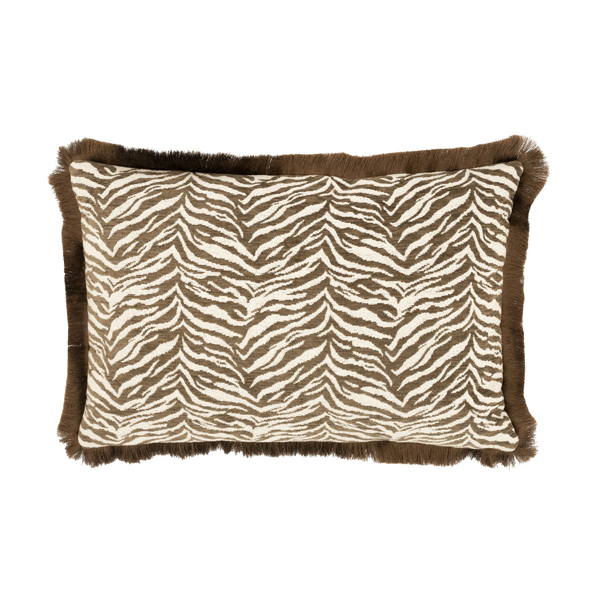 Sierkussen Tigra Bruin 40x60 cm