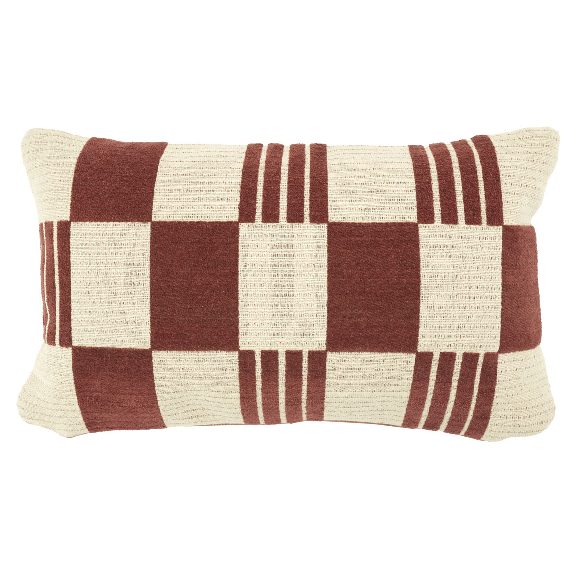 Sierkussen Twist Burgundy 35×55 cm