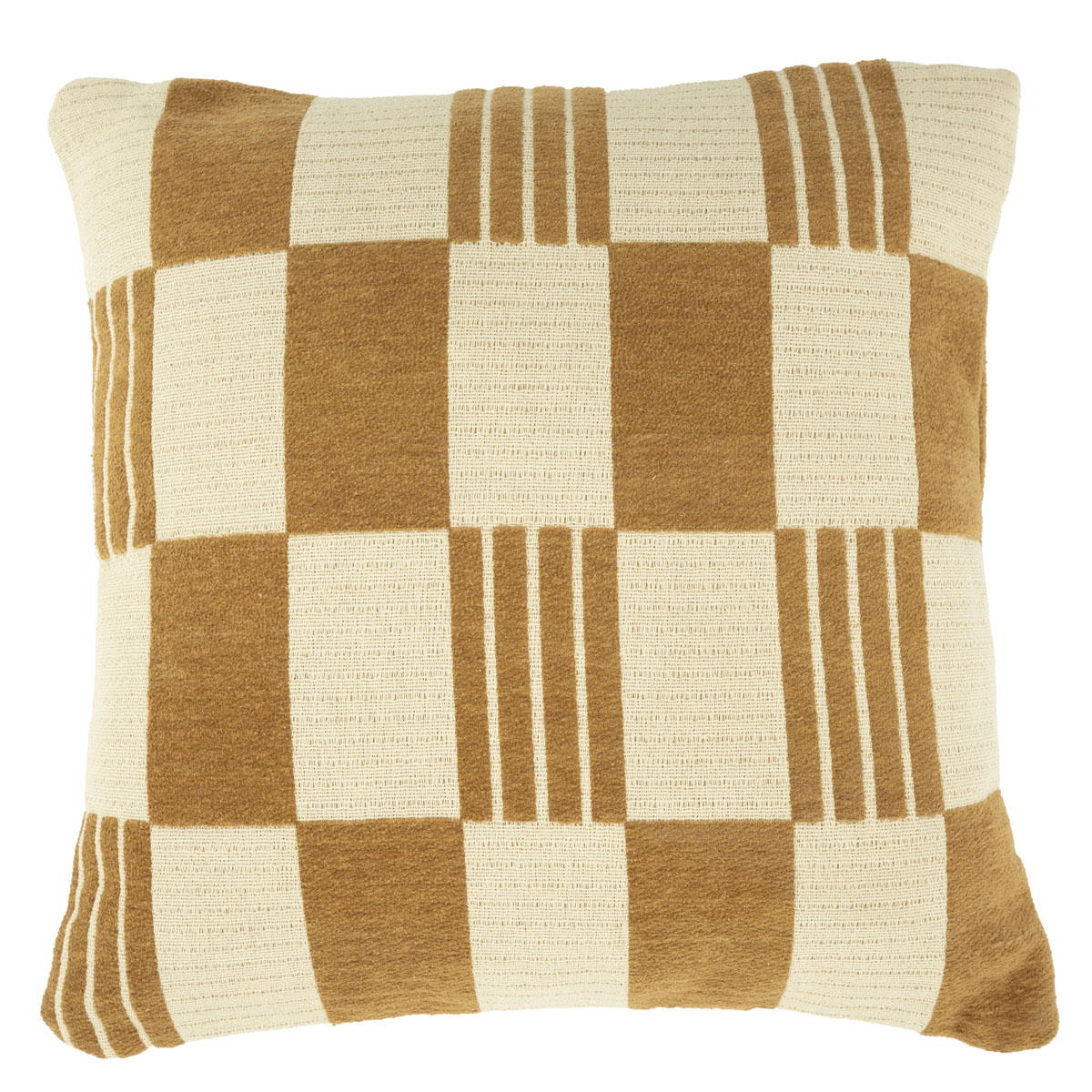 Sierkussen Twist Mosterd 45×45 cm