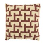 Sierkussen Ziggy Burgundy 50x50 cm