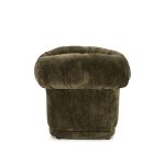 Vierkante Poef Nook Chenille Groen