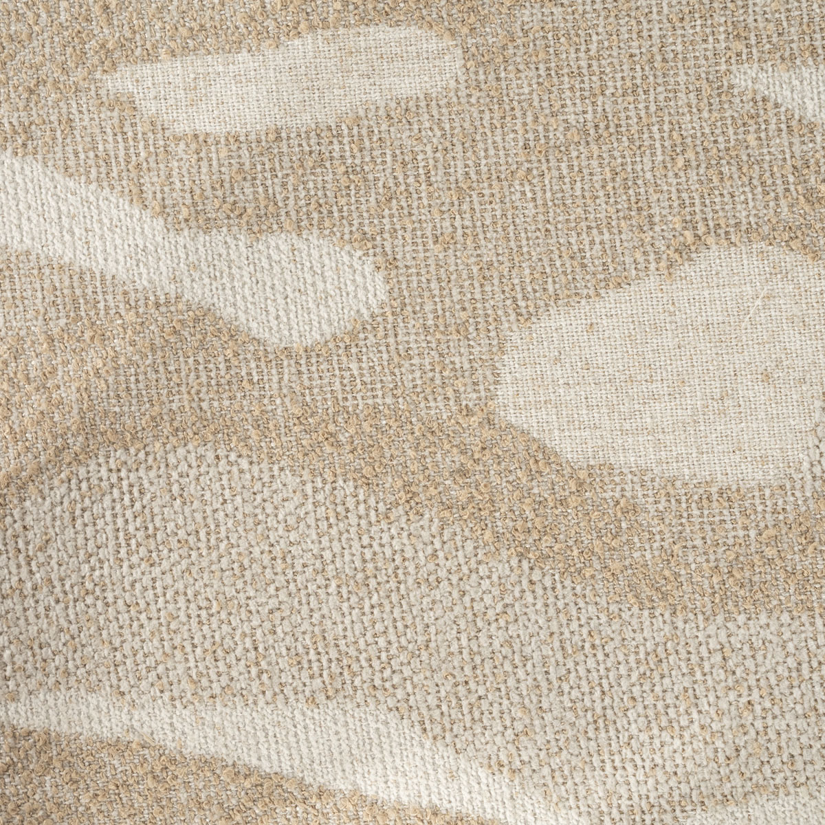 Vierkante Poef Rytm Beige 70×70 cm