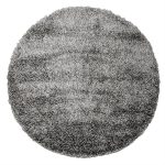 Vloerkleed Dolce rond - zwart