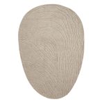 Vloerkleed Pebble organisch - beige