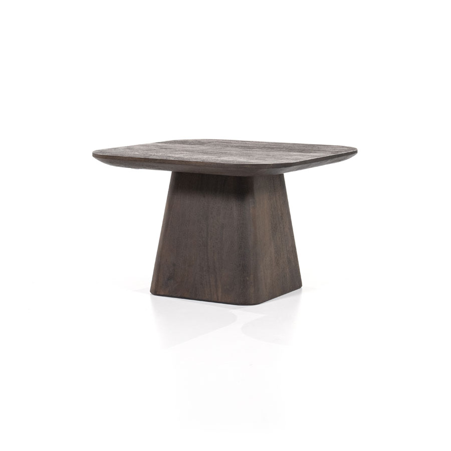 Bijzettafel Aron vierkant – bruin