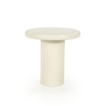 Bijzettafel Jade Rond Beige 45x45 cm