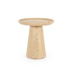 Bijzettafel Leia Rond Naturel