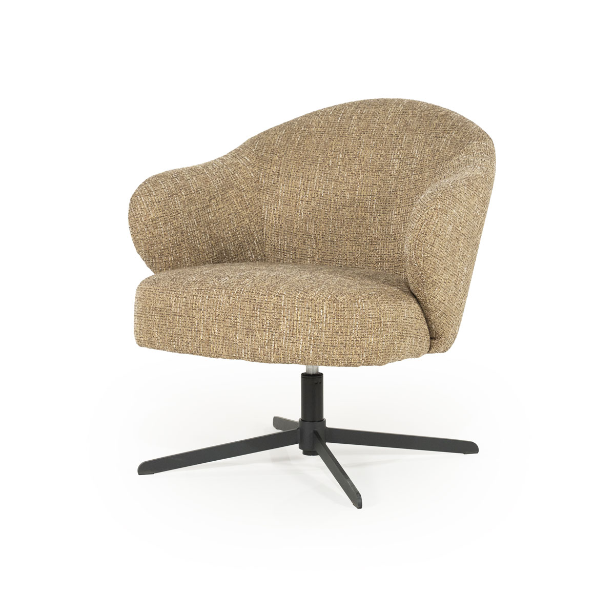 Draaifauteuil Connor Draaibaar Donna Mosterdgeel