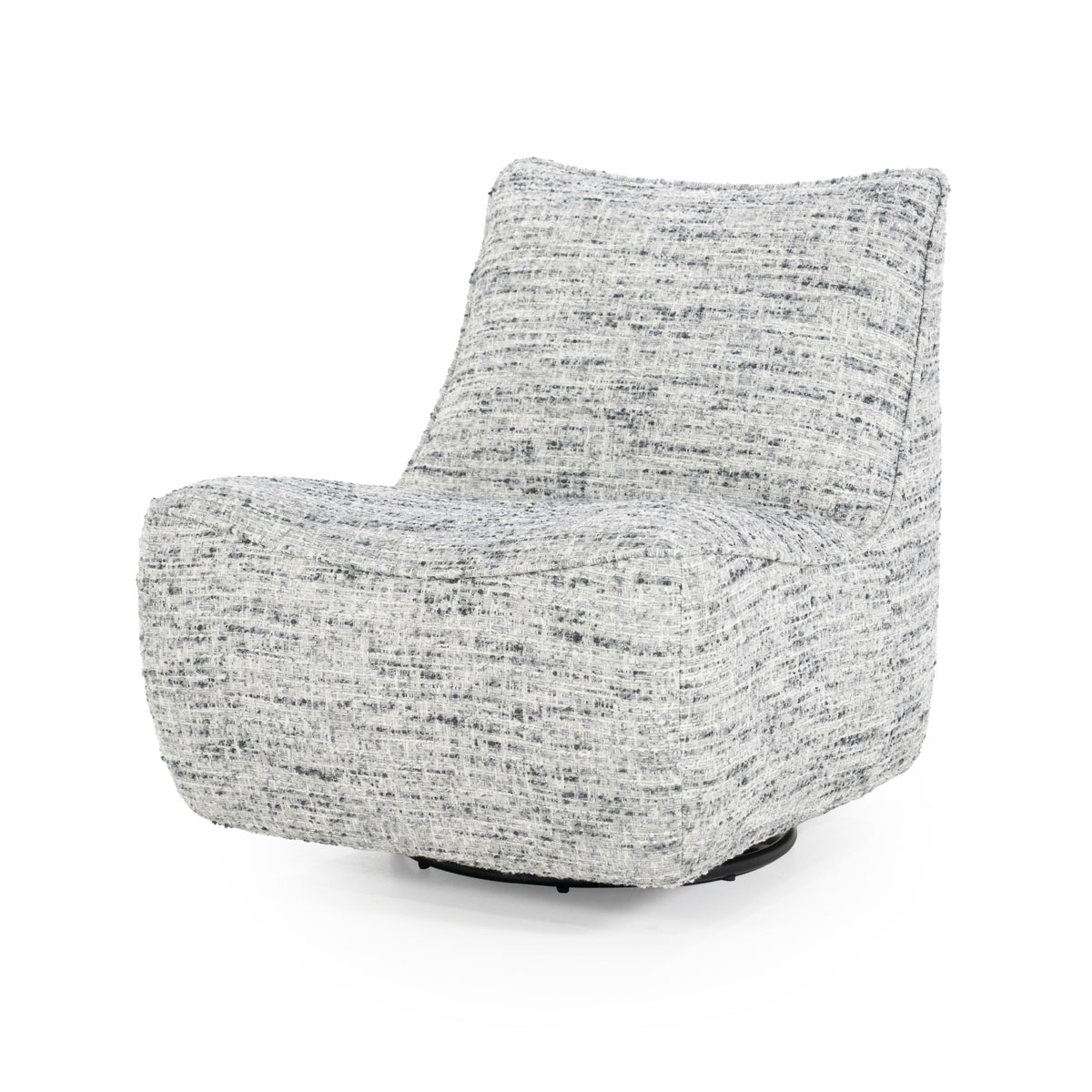 Draaifauteuil Loys Barkley Grijs