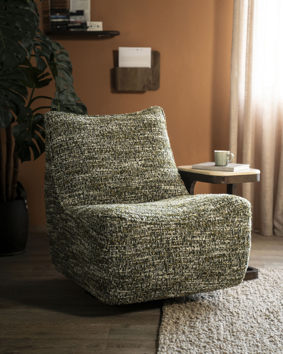 Draaifauteuil Loys Barkley Groen