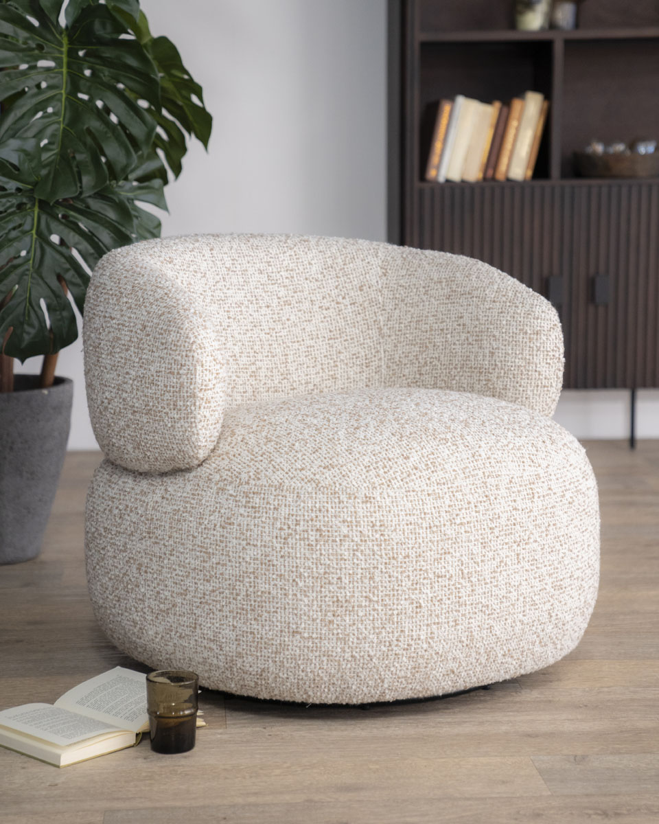 Draaifauteuil Maeve Maywood Beige