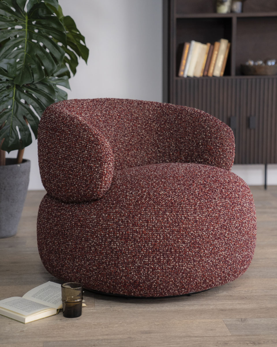 Draaifauteuil Maeve Maywood Rood