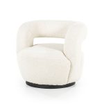 Draaifauteuil Sharon Bouclé Beige