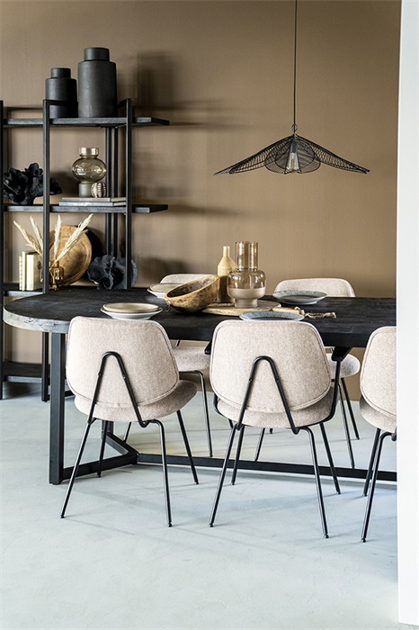 Barstoel Luka Copenhagen Taupe Zithoogte 67 cm