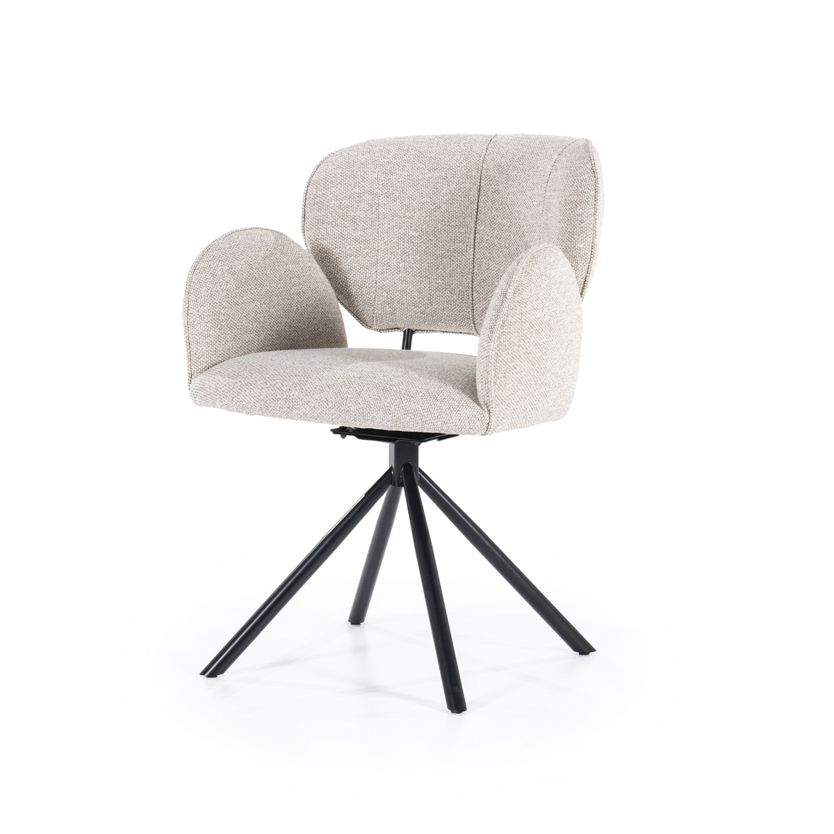 Eetkamerstoel Rosalin Moon Taupe